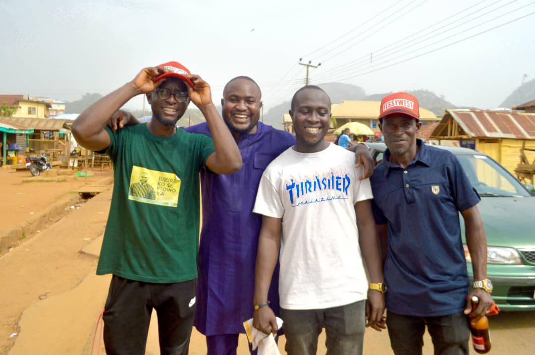 PHOTO: 1MILLION MOVEMENT: IDANRE/IFEDORE YOUTHS DRUM SUPPORT FOR HON AKINGBASO