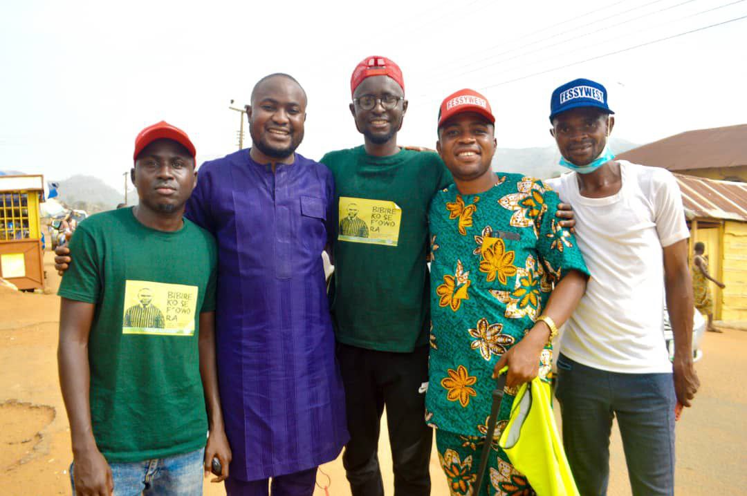 PHOTO: 1MILLION MOVEMENT: IDANRE/IFEDORE YOUTHS DRUM SUPPORT FOR HON AKINGBASO