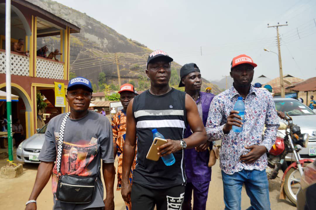 PHOTO: 1MILLION MOVEMENT: IDANRE/IFEDORE YOUTHS DRUM SUPPORT FOR HON AKINGBASO