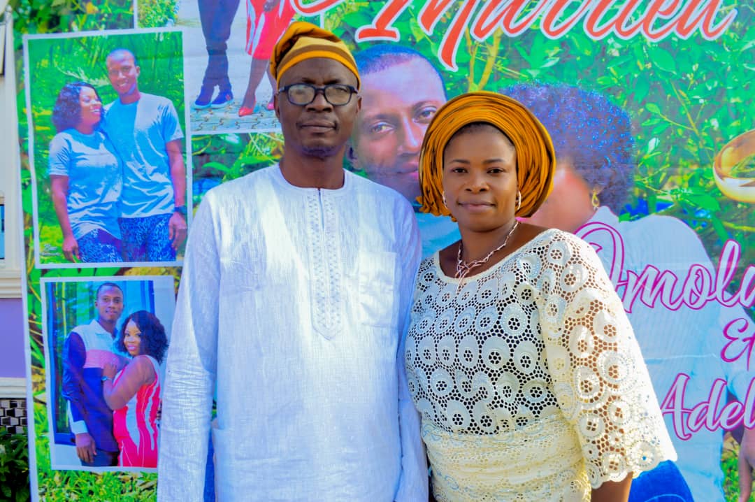 PHOTO NEWS: OMOLABAKE WEDS ADELANKE IN HOLY MATRIMONY