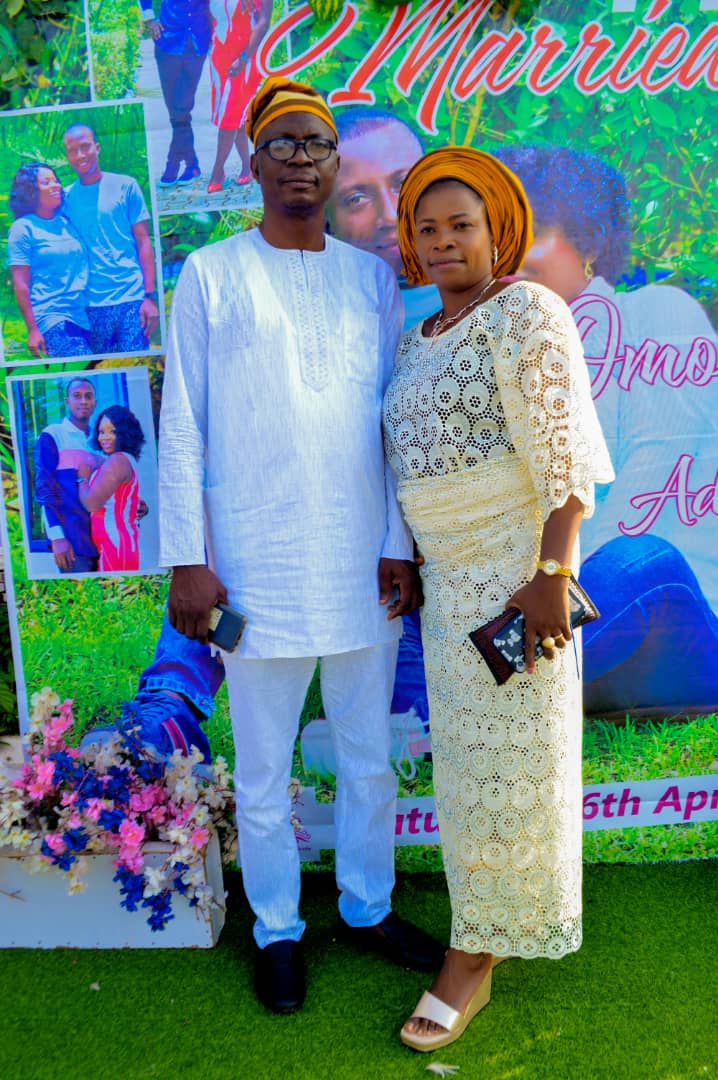 PHOTO NEWS: OMOLABAKE WEDS ADELANKE IN HOLY MATRIMONY