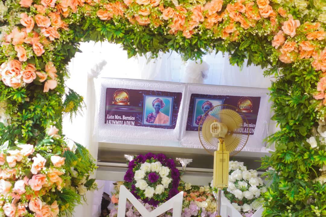 PHOTO NEWS: MADAM BERNICE EYEOLA AKINMOLADUN FINALLY LAID TO REST