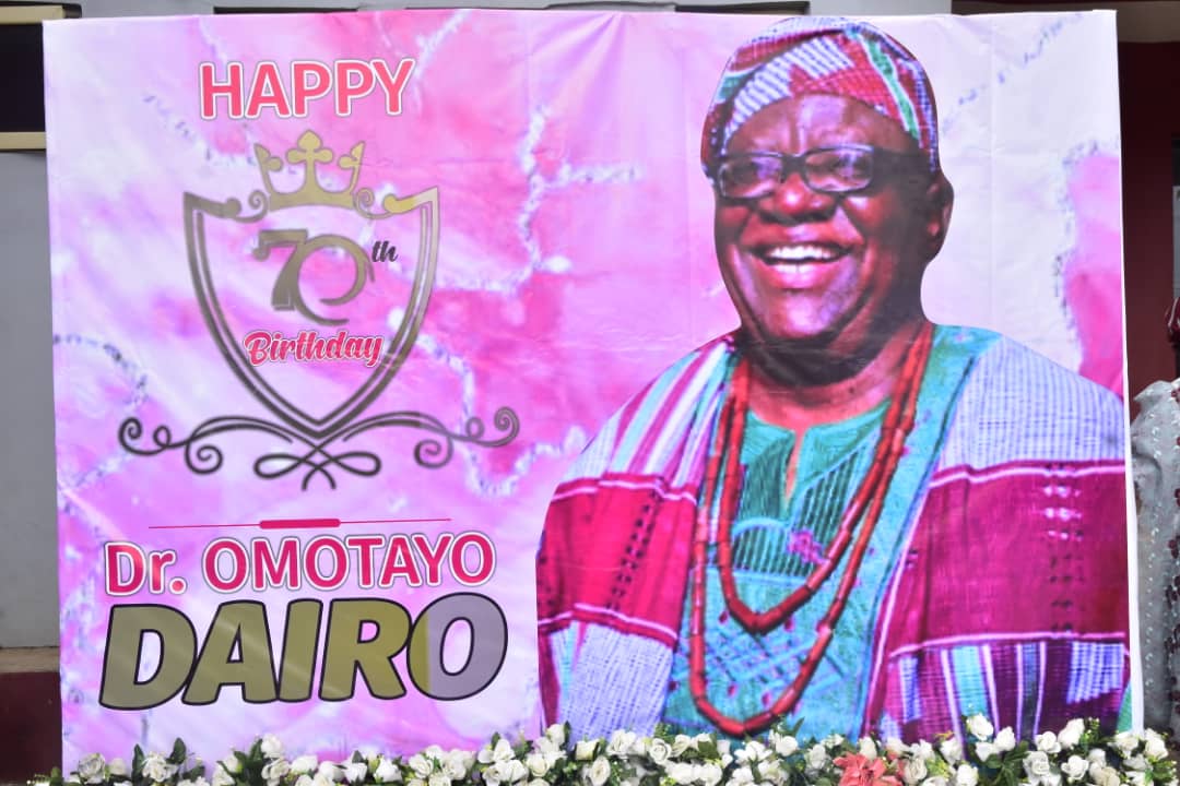 Photo News: Dr. Omotayo Dairo Marks 70th Birthday, launches Idanre Anglican Medical Foundation