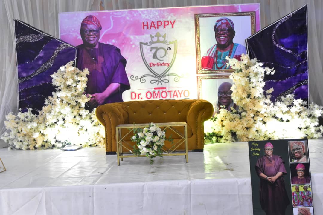 Photo News: Dr. Omotayo Dairo Marks 70th Birthday, launches Idanre Anglican Medical Foundation