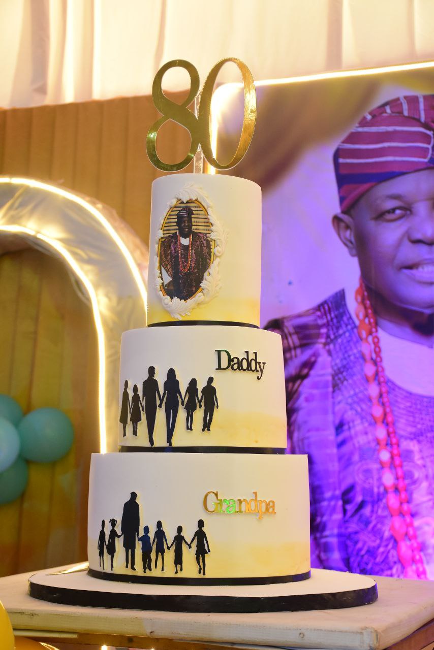 PHOTO NEWS: HON. BANJI AKINKUOWO CELEBRATES 80th BIRTHDAY IN GRAND STYLE
