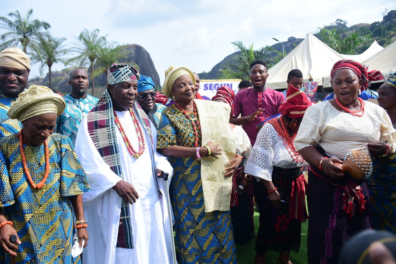 PHOTO NEWS: HON. BANJI AKINKUOWO CELEBRATES 80th BIRTHDAY IN GRAND STYLE